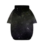 Dark Universe Galaxy Outer Space Print Dog Zip Up Hoodie
