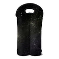 Dark Universe Galaxy Outer Space Print Double Neoprene Wine Tote