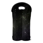 Dark Universe Galaxy Outer Space Print Double Neoprene Wine Tote