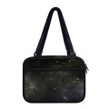 Dark Universe Galaxy Outer Space Print Double Strap Bible Bag