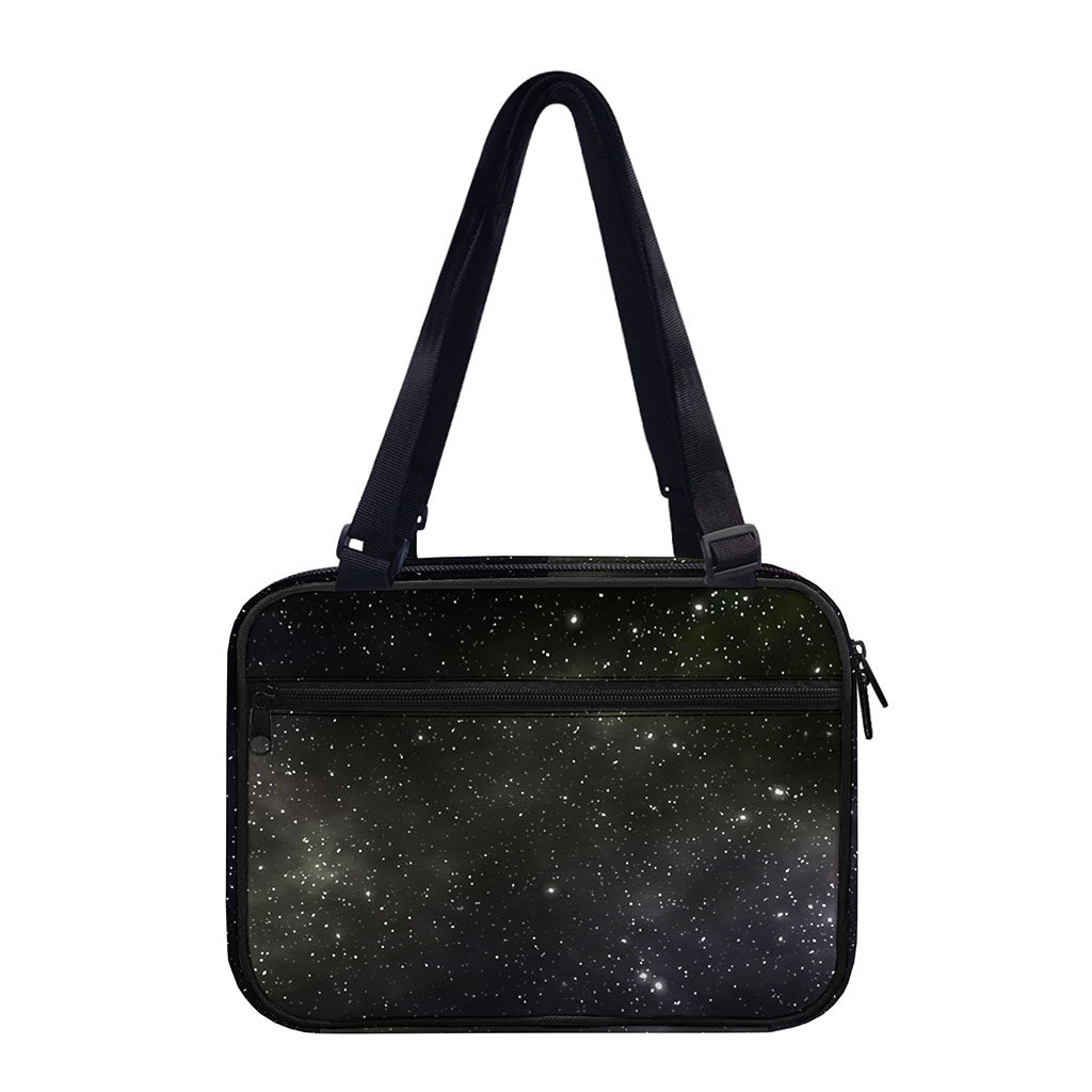 Dark Universe Galaxy Outer Space Print Double Strap Bible Bag