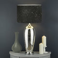 Dark Universe Galaxy Outer Space Print Drum Lamp Shade