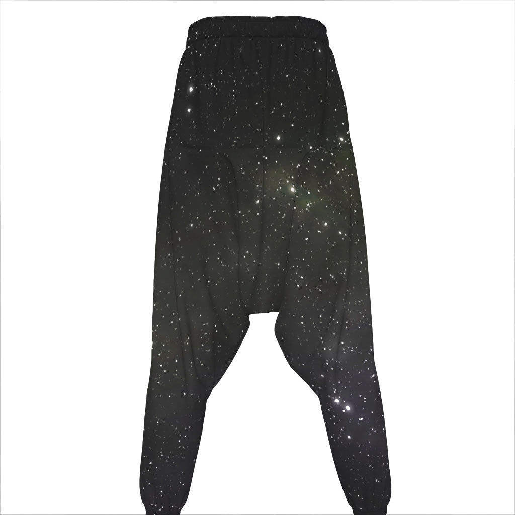 Dark Universe Galaxy Outer Space Print Hammer Pants