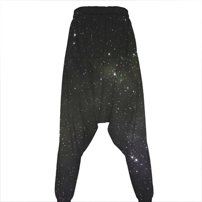 Dark Universe Galaxy Outer Space Print Hammer Pants