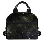 Dark Universe Galaxy Outer Space Print Insulated Lunch Bag