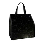 Dark Universe Galaxy Outer Space Print Insulated Lunch Tote