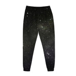 Dark Universe Galaxy Outer Space Print Jogger Pants