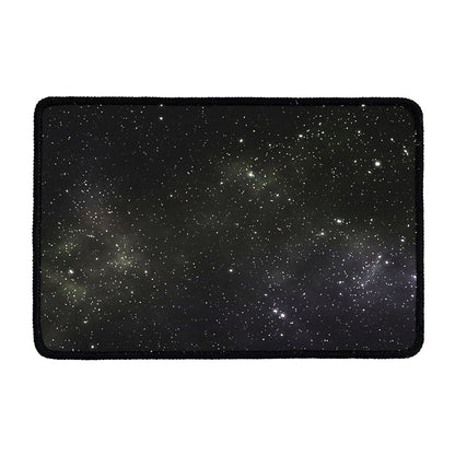 Dark Universe Galaxy Outer Space Print Kitchen Mat
