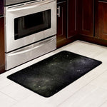 Dark Universe Galaxy Outer Space Print Kitchen Mat