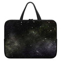 Dark Universe Galaxy Outer Space Print Laptop Sleeve With Handle