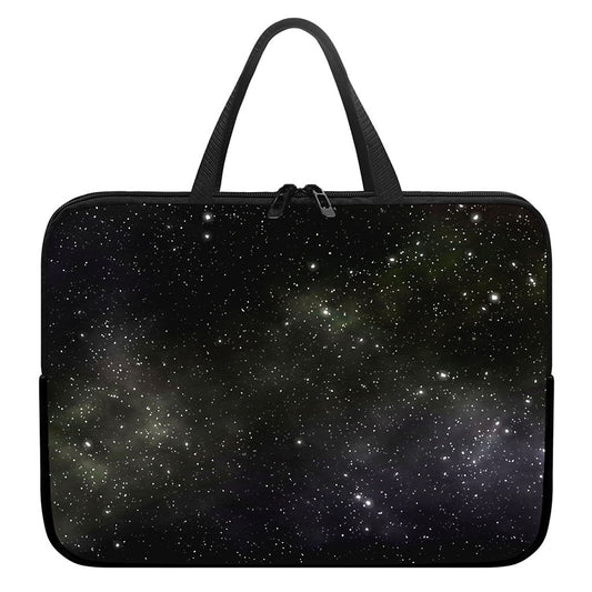 Dark Universe Galaxy Outer Space Print Laptop Sleeve With Handle