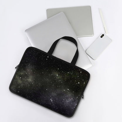 Dark Universe Galaxy Outer Space Print Laptop Sleeve With Handle
