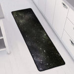 Dark Universe Galaxy Outer Space Print Long Kitchen Mat