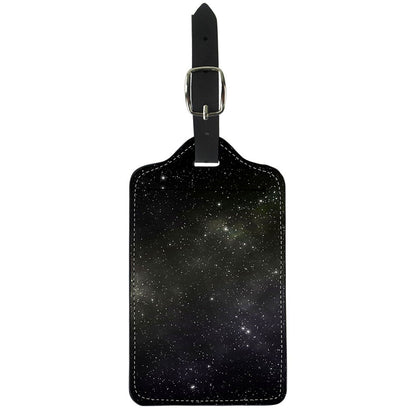 Dark Universe Galaxy Outer Space Print Luggage Tag