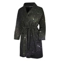 Dark Universe Galaxy Outer Space Print Men's Bathrobe