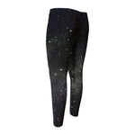 Dark Universe Galaxy Outer Space Print Men's Compression Pants