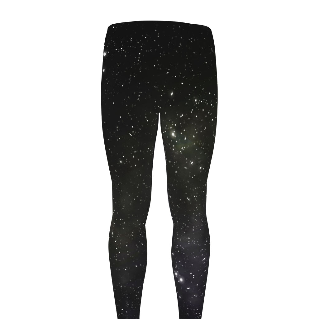 Dark Universe Galaxy Outer Space Print Men's leggings