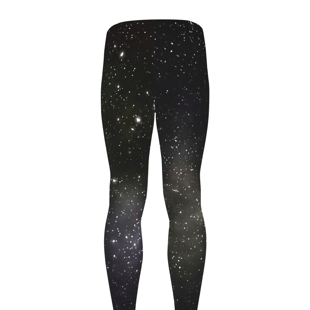 Dark Universe Galaxy Outer Space Print Men's leggings