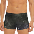 Dark Universe Galaxy Outer Space Print Men's Short Boxer Briefs