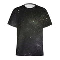 Dark Universe Galaxy Outer Space Print Men's Athletic T-Shirt