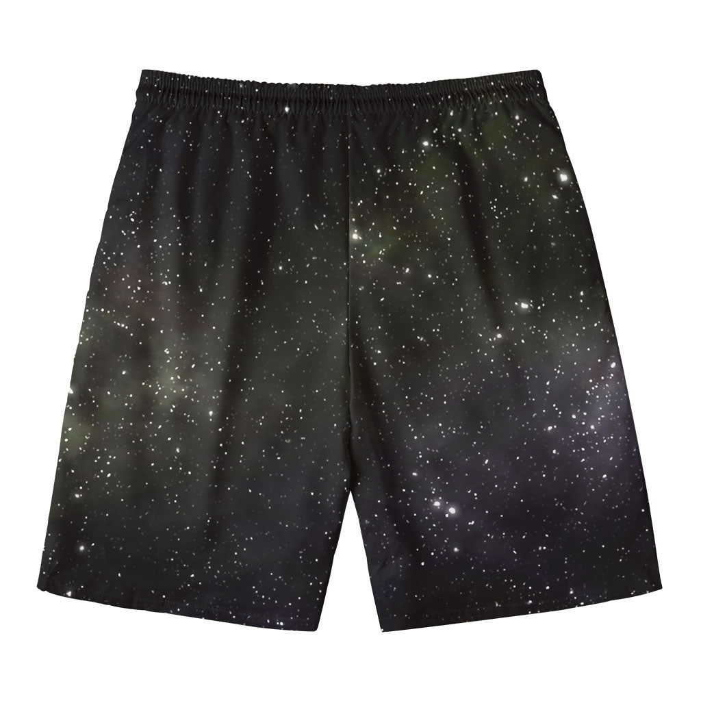 Dark Universe Galaxy Outer Space Print Men's Swim Trunks