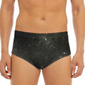 Dark Universe Galaxy Outer Space Print Men's Triangle Swim Briefs