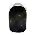 Dark Universe Galaxy Outer Space Print Mesh Laundry Hamper