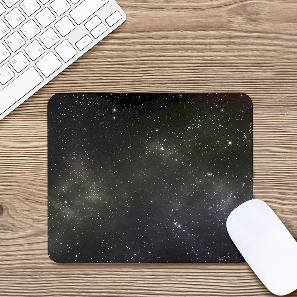 Dark Universe Galaxy Outer Space Print Mouse Pad