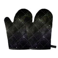 Dark Universe Galaxy Outer Space Print Oven Mitts