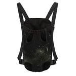 Dark Universe Galaxy Outer Space Print Pet Carrier Backpack