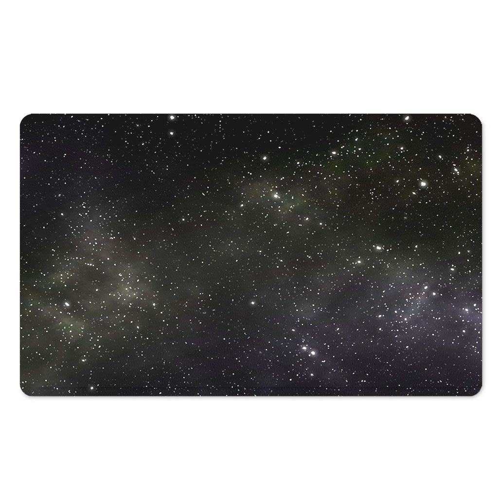 Dark Universe Galaxy Outer Space Print Polyester Doormat