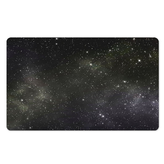 Dark Universe Galaxy Outer Space Print Polyester Doormat