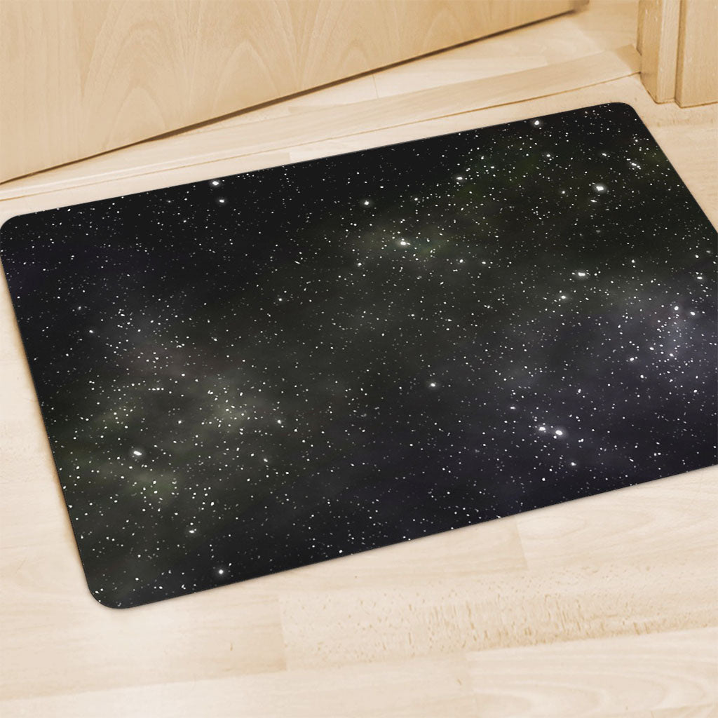Dark Universe Galaxy Outer Space Print Polyester Doormat