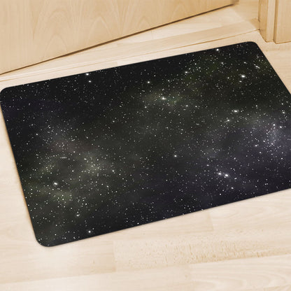 Dark Universe Galaxy Outer Space Print Polyester Doormat