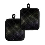 Dark Universe Galaxy Outer Space Print Pot Holders