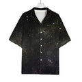 Dark Universe Galaxy Outer Space Print Rayon Hawaiian Shirt