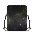 Dark Universe Galaxy Outer Space Print Rectangular Crossbody Bag