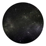 Dark Universe Galaxy Outer Space Print Round Blanket