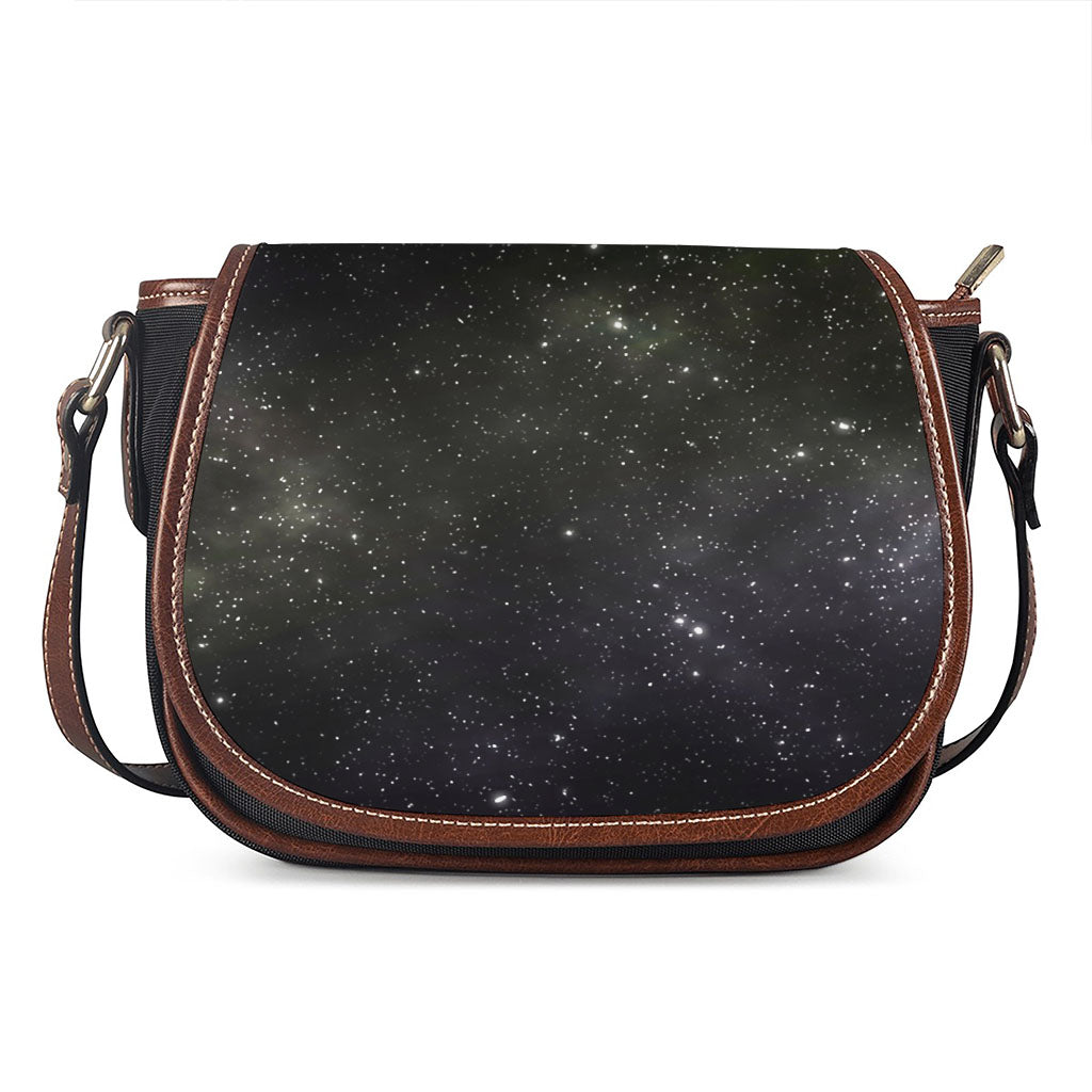 Dark Universe Galaxy Outer Space Print Saddle Bag