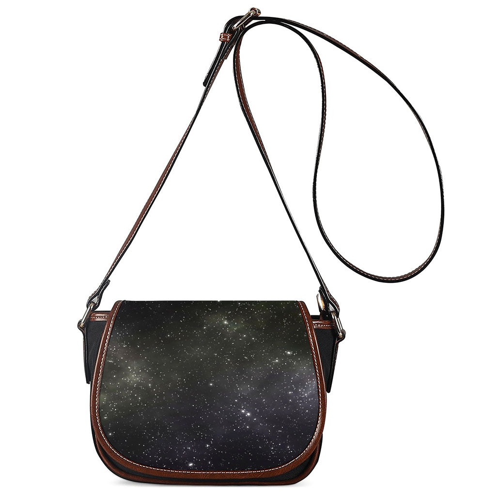 Dark Universe Galaxy Outer Space Print Saddle Bag