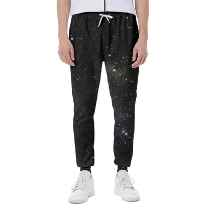 Dark Universe Galaxy Outer Space Print Scuba Joggers