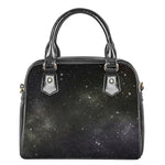 Dark Universe Galaxy Outer Space Print Shoulder Handbag