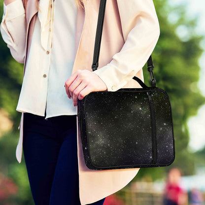 Dark Universe Galaxy Outer Space Print Shoulder Strap Bible Bag
