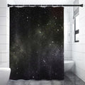 Dark Universe Galaxy Outer Space Print Shower Curtain