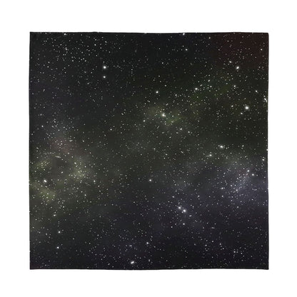 Dark Universe Galaxy Outer Space Print Silk Bandana