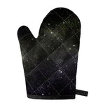 Dark Universe Galaxy Outer Space Print Single Oven Mitt