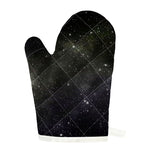 Dark Universe Galaxy Outer Space Print Single Oven Mitt