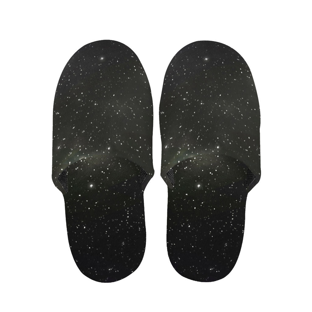 Dark Universe Galaxy Outer Space Print Slippers
