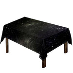 Dark Universe Galaxy Outer Space Print Tablecloth
