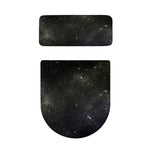 Dark Universe Galaxy Outer Space Print Toilet Lid And Tank Cover Set